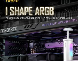 Antec I Shape ARGB White GPU Bracket