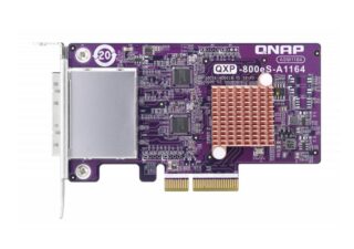 QNAP QXP-400eS-A1164 1-port SFF-8088 SATA host bus adapter