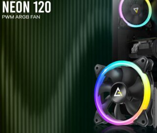 Antec Neon 12 ARGB with Full Spectrum ARGB and Spiral RGB lightingt