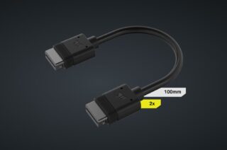 Corsair  iCUE LINK Cable - 2x 100mm