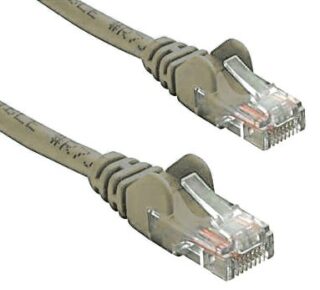 8ware CAT5e Cable 50cm / 0.5m - Grey Color Premium RJ45 Ethernet Network LAN UTP Patch Cord 26AWG CU Jacket