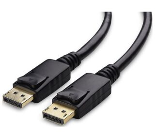 8Ware DisplayPort DP Cable 2m Male to Male 1.2V 30AWG Gold-Plated 4K High Speed Display Port Cable for Gaming Monitor Graphics Card TV PC Laptop