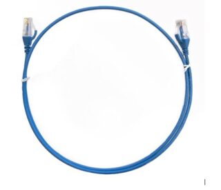 8ware CAT6 Thin Cable 1.5m / 150cm - Blue Color Premium RJ45 Ethernet Network LAN UTP Patch Cord 26AWG