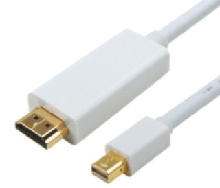 Astrotek Mini DisplayPort DP to HDMI Cable 5m - 20 pins Male to 19 pins Male 32AWG Gold Plated