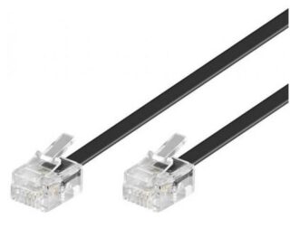 Astrotek Telephone 2m extension cable 6p4c Plug/Plug