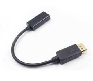 8ware DisplayPort DP to HDMI Male to Female Adapter Cable High-resolution suppor 20cm Length Use for movies