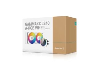 DeepCool Gammaxx L240 A-RGB White (1700 bracket Included) 2 x ARGB PWM Fans