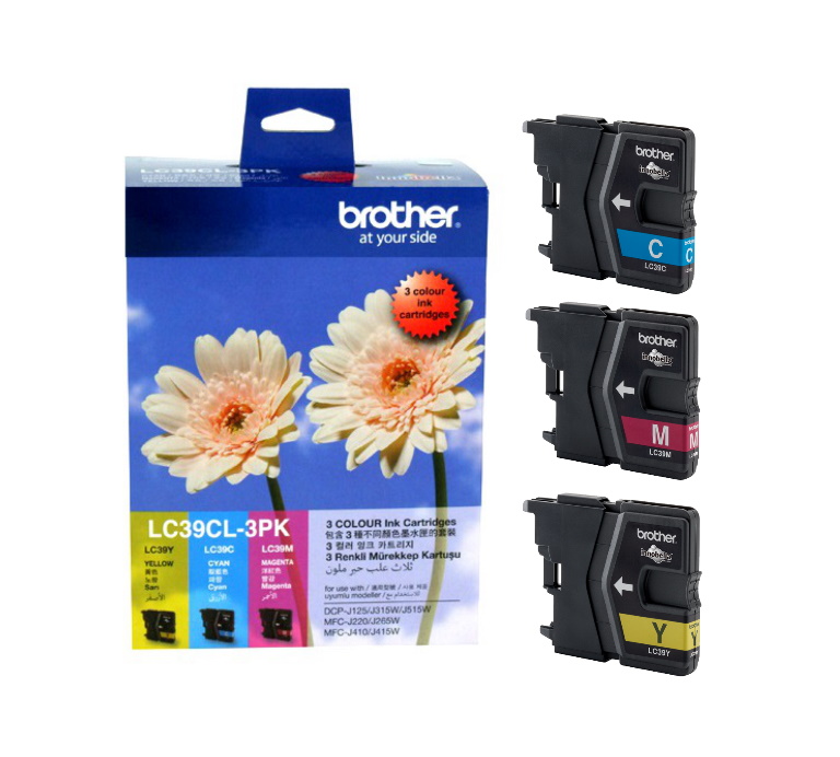 Brother LC-39 Colour Value Pack 1 x Cyan
