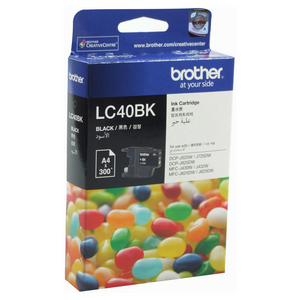 Brother LC-40BK Black Ink Cartridge- DCP-J525W/J725DW/J925DW