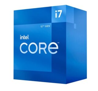 Intel i7 12700 CPU 3.6GHz (4.9GHz Turbo) 12th Gen LGA1700 12-Cores 20-Threads 25MB 65W UHD Graphic 770 Unlocked Retail Box Alder Lake with fan