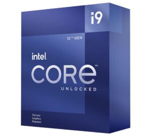 Intel i9-12900KF CPU 3.2GHz (5.2GHz Turbo) 12th Gen LGA1700 16-Cores 24-Threads 30MB 125W Graphic Card Required Unlocked Retail Alder Lake no Fan