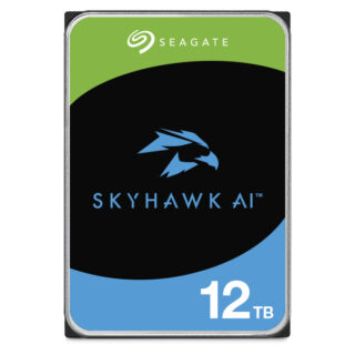 Seagate 12TB 3.5" SkyHawk AI Surveillance SATA HDD 256MB Cache