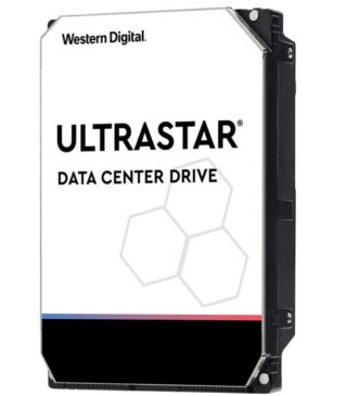 Western Digital WD Ultrastar 12TB 3.5" Enterprise HDD SATA 256MB 7200RPM 512E SE DC HC520 24x7 Server 2.5M hrs MTBF 5yrs wty HUH721212ALE604