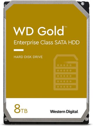 (LS) Western Digital 8TB WD Gold Enterprise Class Internal Hard Drive - 3.5" SATA 6Gb/s 512e -Speed: 7