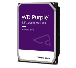Western Digital WD Purple Pro 18TB 3.5" Surveillance HDD 7200RPM 512MB SATA3 272MB/s 550TBW 24x7 64 Cameras AV NVR DVR 2.5mil MTBF 5yrs