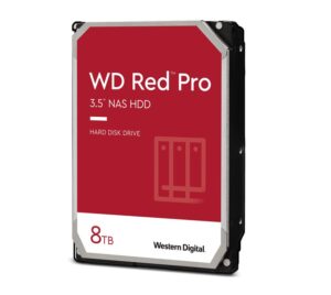 (LS) Western Digital WD Red Pro 8TB 3.5" NAS HDD SATA3 7200RPM 256MB Cache 24x7 300TBW ~24-bays NASware 3.0 CMR Tech 5yrs wty (LS> WD8005FFBX
