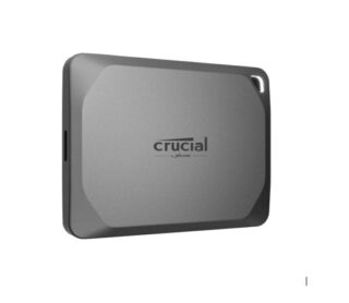 Crucial X9 Pro 2TB External Portable SSD ~1050MB/s USB-C Durable Rugged Shock Drop Water Dush Sand Proof for PC MAC PS5 Xbox Android iPad Pro