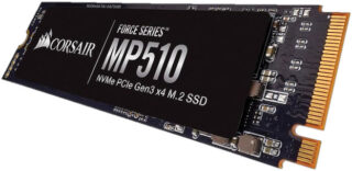 (LS) Corsair Force MP510 1.92TB NVMe PCIe SSD M.2 3480/2700 MB/s 530/485K IOPS 3120TBW 1.8M hrs MTBF AES 256-bit Encryption 5yrs