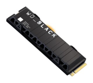 Western Digital WD Black SN850X 2TB Gen4 NVMe SSD Heatsink for PS5 - 7300MB/s 6600MB/s R/W 1200TBW 1200K/1100K IOPS 1.75M Hrs MTBF 5yrs ~WDS200T1XHE