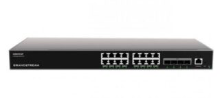 Grandstrea IPG-GWN7812P Enterprise-Grade Layer 3 Managed Network switch with 16 RJ45 Gigabit Ethernet ports