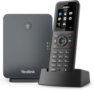 Yealink W77P High-Performance IP DECT Solution including W57R Rugged Handset And W70B Base Station