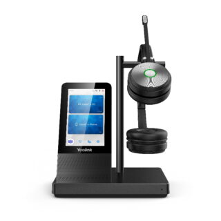 Yealink WH66 Dual UC DECT Wirelss Headset With Touch Screen Workstation