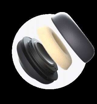 Yealink Replacement Ear Cushion for the UH37 Headset - 1 pair