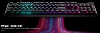 CORSAIR K55 CORE RGB  Gaming Keyboard Dynamic Five Zone RGB