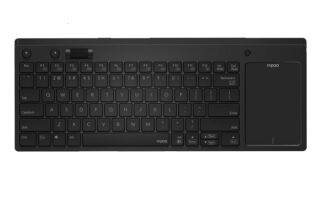 （LS)RAPOO K2800 Wireless Keyboard with Touchpad  Entertainment Media Keys -  2.4GHz