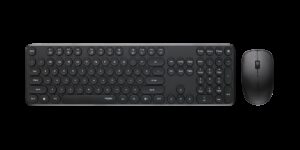 RAPOO Wireless Optical Mouse  Keyboard Black -2.4G Connection
