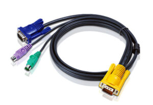 Aten KVM Cable 3m with VGA  PS/2 to 3in1 SPHD  to suit CS7xE