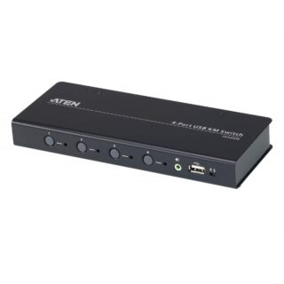 Aten KM Switch 4 Port USB Boundless Switching w/ Audio