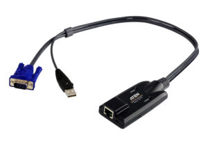 Aten KVM Cable Adapter with RJ45 to VGA  USB for KH