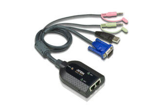 Aten VGA USB Virtual Media KVM Adapter with Audio