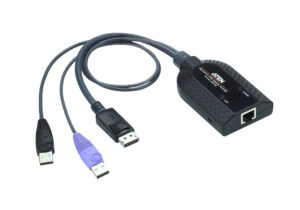 Aten KVM Cable Adapter with RJ45 to DisplayPort (w/ Audio Signal)  USB to suit KM and KN series