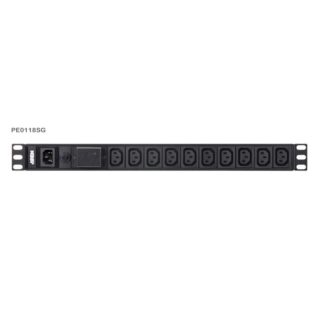 Aten 1U Basic PDU 10x Outlets with Surge Protection