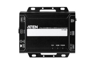 Aten Professional Converter Switch 2 Port 4K HDMI/VGA to HDMI Converter Switch