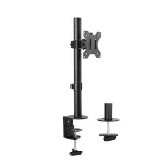 Brateck Single Screen Economical Articulating Steel Monitor Arm Fit Most 13"-32" LCD monitors
