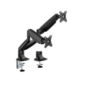 Brateck LDT82-C024-BK DUAL SCREEN HEAVY-DUTY GAS SPRING MONITOR ARM For most 17"~35" Monitors