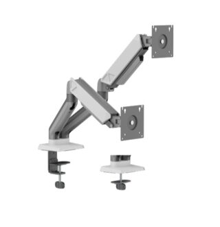 Brateck LDT88-C024 DUAL SCREEN RUGGED MECHANICAL SPRING MONITOR ARM For most 17"~32" Monitors
