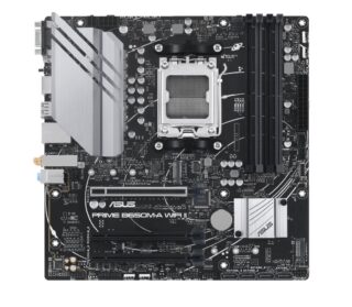 ASUS AMD B650M PRIME B650M-A WIFI II-CSM (AM5) Micro-ATX Motherboard  4x DDR5 192GB