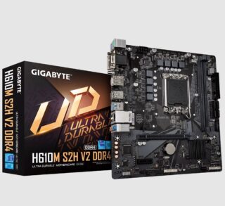 Gigabyte H610M S2H V2 DDR4 1.0 Intel LGA 1700 mATX Motherboard