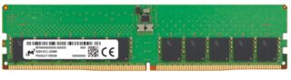 Micron/Crucial 32GB (1x32GB) DDR5 ECC UDIMM 4800MHz CL40 2Rx8 ECC Unbuffered Server Memory 3yr wty
