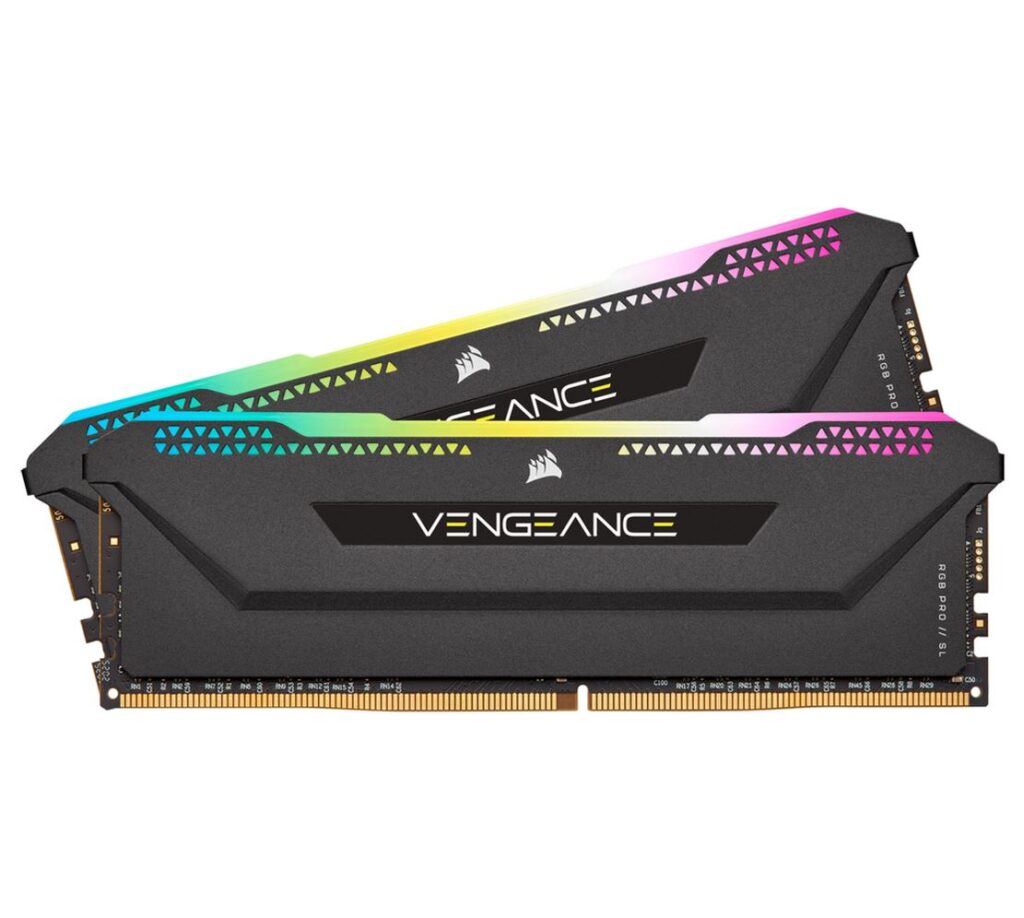 (LS) Corsair Vengeance RGB PRO SL 16GB (2x8GB) DDR4 3200Mhz C16 Black Heatspreader for AMD Desktop Gaming Memory