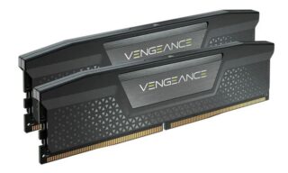 Corsair VENGEANCE® 16GB (2x8GB) DDR5 DRAM 5200MT/s CL40 Memory Kit — Black