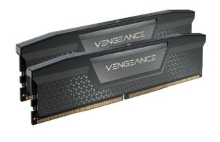 Corsair Vengeance 96GB (2x48GB) DDR5 UDIMM 5600MHz C40 1.25V Desktop Gaming Memory Black