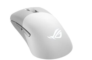 ASUS ROG Keris Wireless AimPoint Wireless RGB Moonlight White Gaming Mouse
