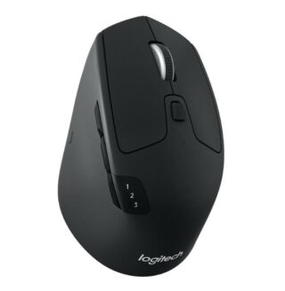 Logitech M720 Triathlon Multi-Device Wireless Bluetooth Mouse with Flow Cross-Computer Control  File Sharing for PC  Mac Easy-Switch up to 3 Devices