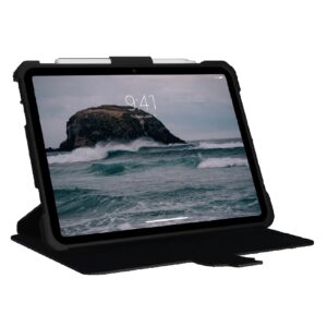 UAG Metropolis Apple iPad (10.9") (10th Gen) Folio Case - Black (123396114040)