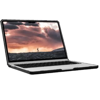 UAG Plyo Apple MacBook Air (13") (M2/M3) Case - Ice/Black(134007114340)